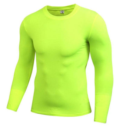 Men's Blank Long Sleeve Compression Top - www.Shopthatapp.com