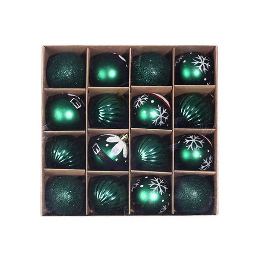 Ornament Christmas Tree Ball Decorations Xmas Ball Red Gold Silver Blue Hanging Home Party Decor - www.Shopthatapp.com