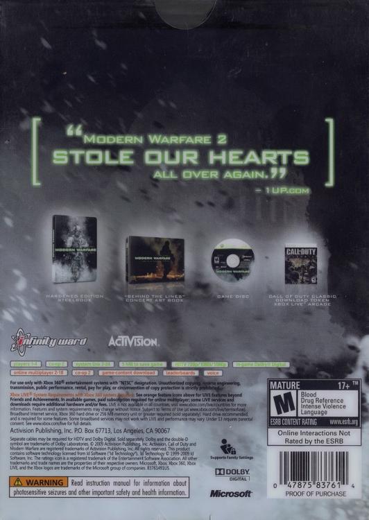 Call of Duty - Modern Warfare 2 - Hardened Edition (usagé) - www.Shopthatapp.com