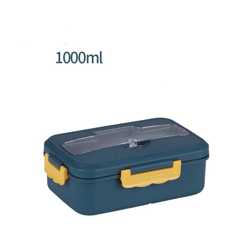 Microwave-Safe Stainless Steel Lunch Box for Work and School - www.Shopthatapp.com