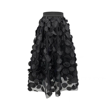 Women's Retro fashion Line  Midi Maxi Prairie Skirt - www.Shopthatapp.com