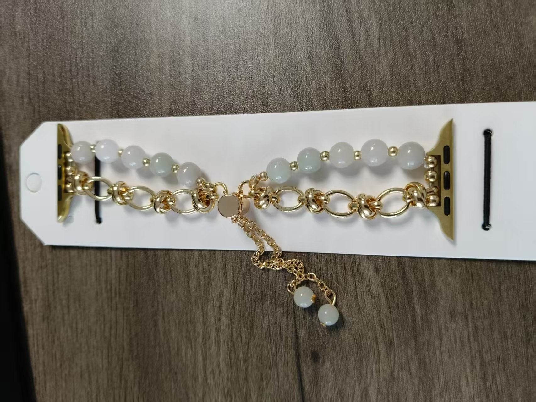 Women Fashion Smart watch Beaded Replacement Watch strap - www.Shopthatapp.com