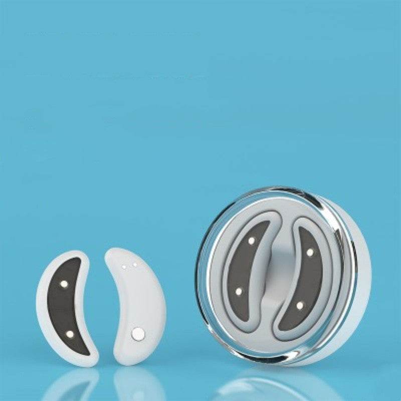 EMS Eye Massager Relief Eye Facial Relaxation Tool Electric Red Light Eye Heating Pad Black Eye Bag Removal Anti-Wrinkle - www.Shopthatapp.com