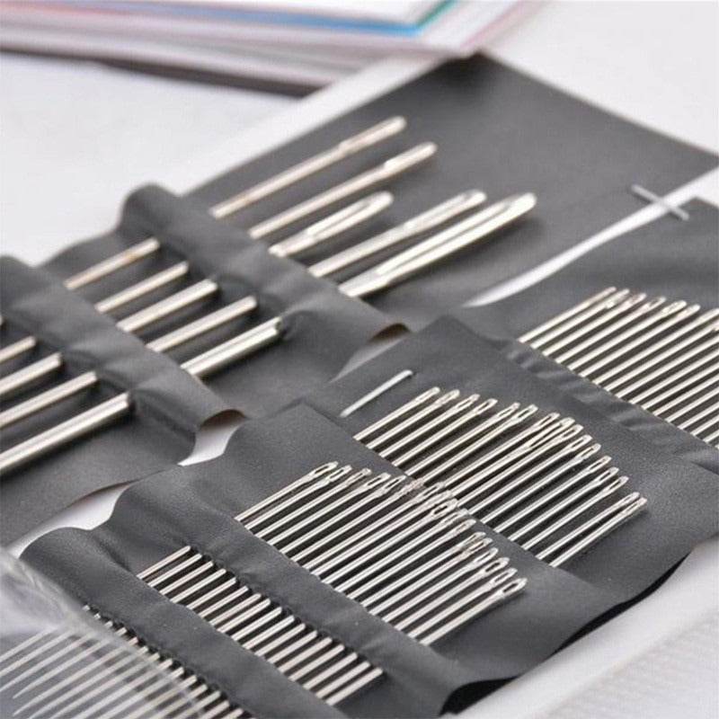 Silver Hand Sewing Needle Housewares Diy1 Set - www.Shopthatapp.com