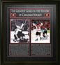 Sidney Crosby and Paul Henderson Framed 8x10 Canada's Greatest Goal Photos - www.Shopthatapp.com