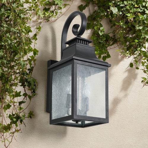 Large Outdoor Glass Wall Light Supports Many Types Of Bulbs -2 Packs - www.Shopthatapp.com
