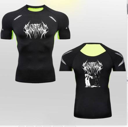 Lycra Spandex Sport Running Fitness Workout Gym T-shirt for men - www.Shopthatapp.com