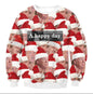 UGLY CHRISTMAS SWEATER Vacation Santa Elf Funny Womens Men Sweaters Tops Autumn Winter Clothing - www.Shopthatapp.com