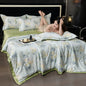 Printed Washed Tencel Summer Cooling Duvet Four-piece Set - www.Shopthatapp.com