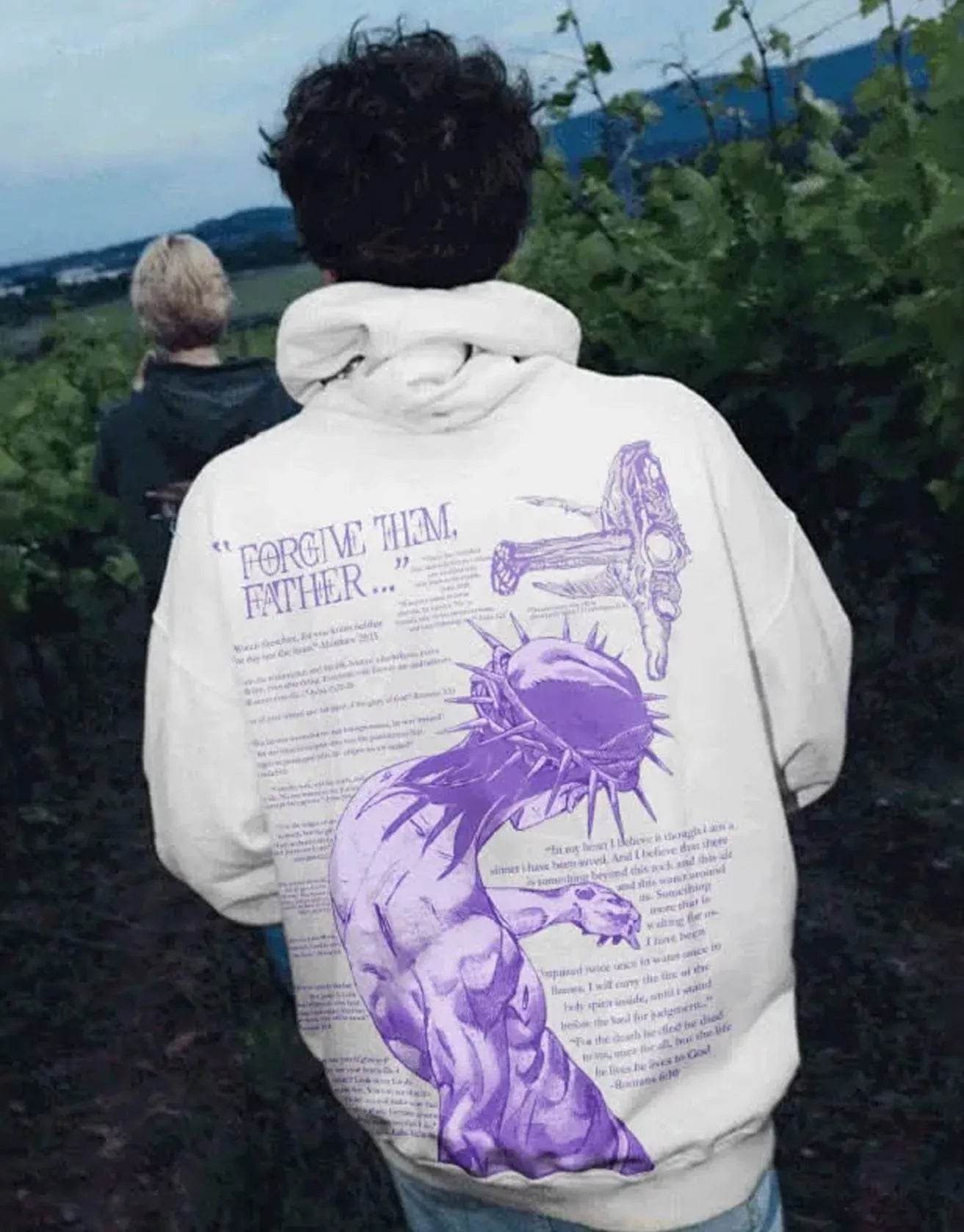 Men's Casual Printed Oversized Hoodie Sweatshirt Hip Pop Streetwear - www.Shopthatapp.com