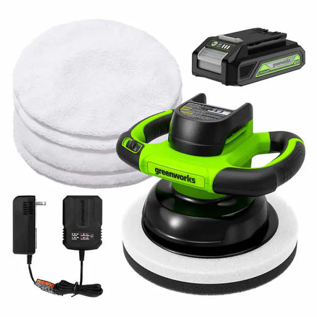 Powerhouse 24V Cordless Buffer & Polisher-Automotive gadgets-www.Shopthatapp.com-Snake Oil Guru