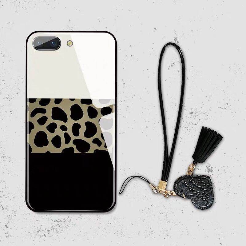 Luxury Leopard Tempered Glass Mirror iphone Case - www.Shopthatapp.com