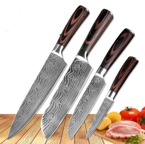 Carpenter's Special Set 6-piece Set 8-piece Set Knife Chef Knife Kitchen Knife Cooking - www.Shopthatapp.com