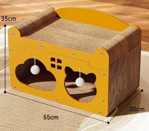 Creative Sisal Mat That Won't Shed Crumbs Cat Scratch Board - www.Shopthatapp.com