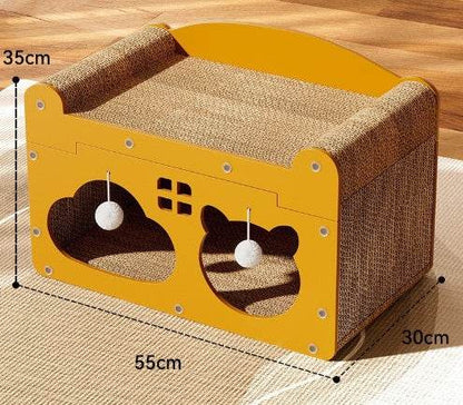 Creative Sisal Mat That Won't Shed Crumbs Cat Scratch Board - www.Shopthatapp.com