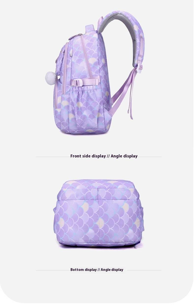 3 in 1 set Primary School Girls Backpack Lunch Bag and Pencil Pouch - www.Shopthatapp.com