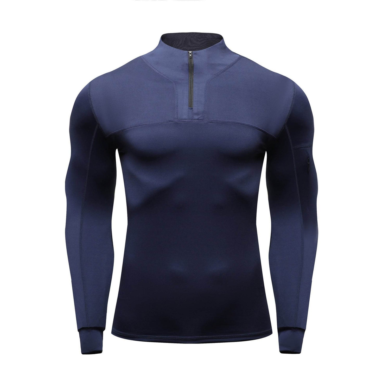 Outdoor Muscle Fitted Tactics Workout T-shirt Long Sleeve Sports Quick-drying top - www.Shopthatapp.com
