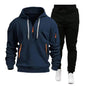 Men's pocket Half Zipper Hoodie Sweatshirt Pullover Sportswear - www.Shopthatapp.com