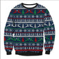 UGLY CHRISTMAS SWEATER Vacation Santa Elf Funny Womens Men Sweaters Tops Autumn Winter Clothing - www.Shopthatapp.com