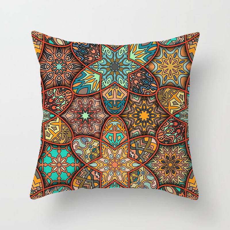Mandala printed pillowcase Ramadan super soft sofa - www.Shopthatapp.com