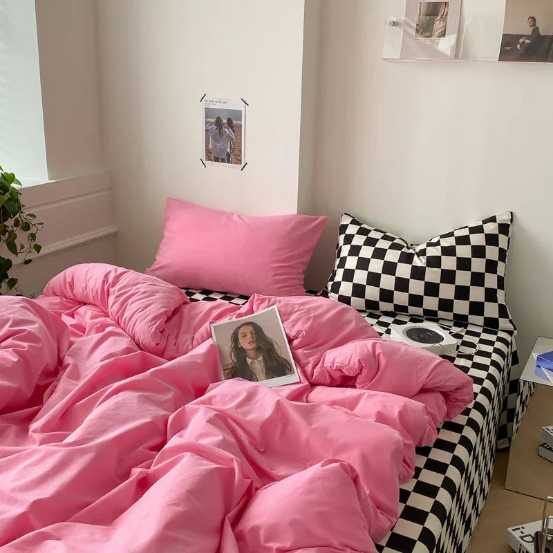 Four-piece Cotton Bed Sheet Duvet Cover Duvet Cover Bedding - www.Shopthatapp.com