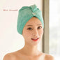 Women's Microfiber Hair Dryer Cap Absorbent Hair Towel. - www.Shopthatapp.com