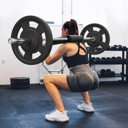 Safety Squat Bar, 700 LBS Fitness Squat  Bar, Safety Squat Bar Attachment With Shoulder And Arm Pads, 28mm Diameter Weight Bar, Ideal For Front Squats, Lunges, Rehab, Physical Therapy - www.Shopthatapp.com