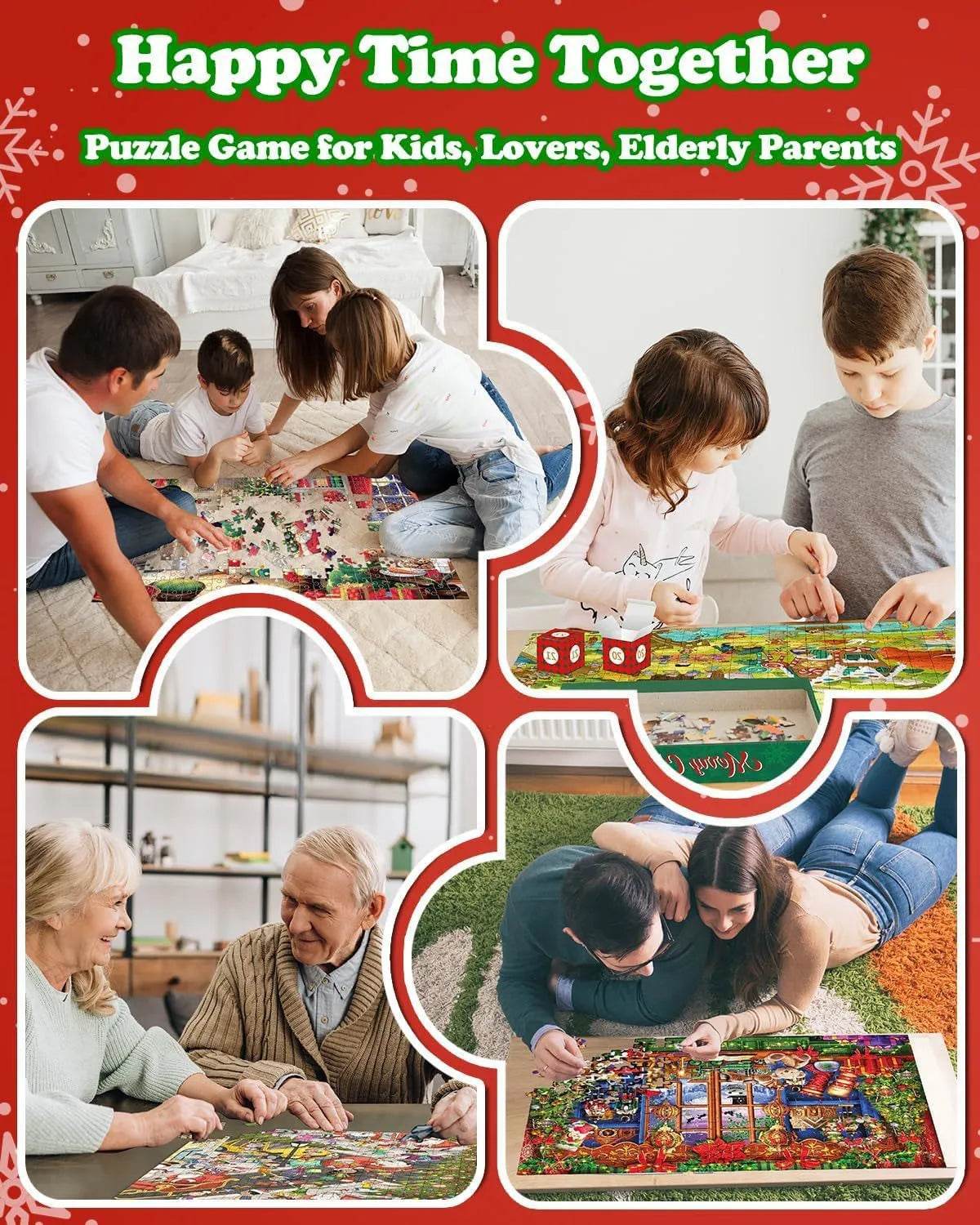 Christmas 24-day Countdown Scene Puzzle - www.Shopthatapp.com