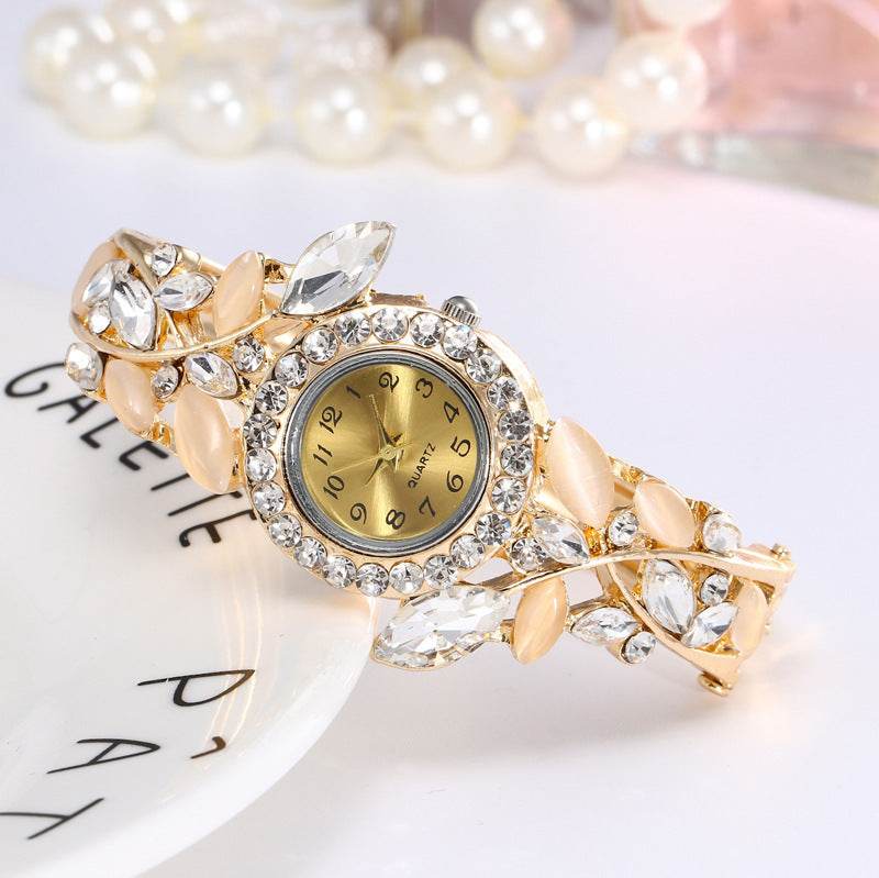 Diamond ladies fashion bracelet women watch - www.Shopthatapp.com