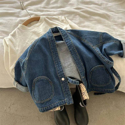 Tether Denim Jacket Cool Top - www.Shopthatapp.com