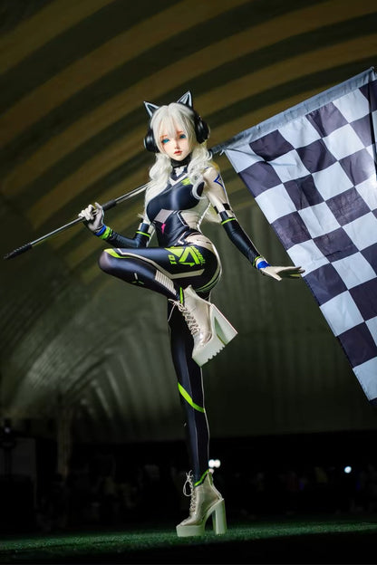 Anime Sci-fi Spandex Swimwear Cosplay Bodysuit Race Queen Costume Zentai - www.Shopthatapp.com