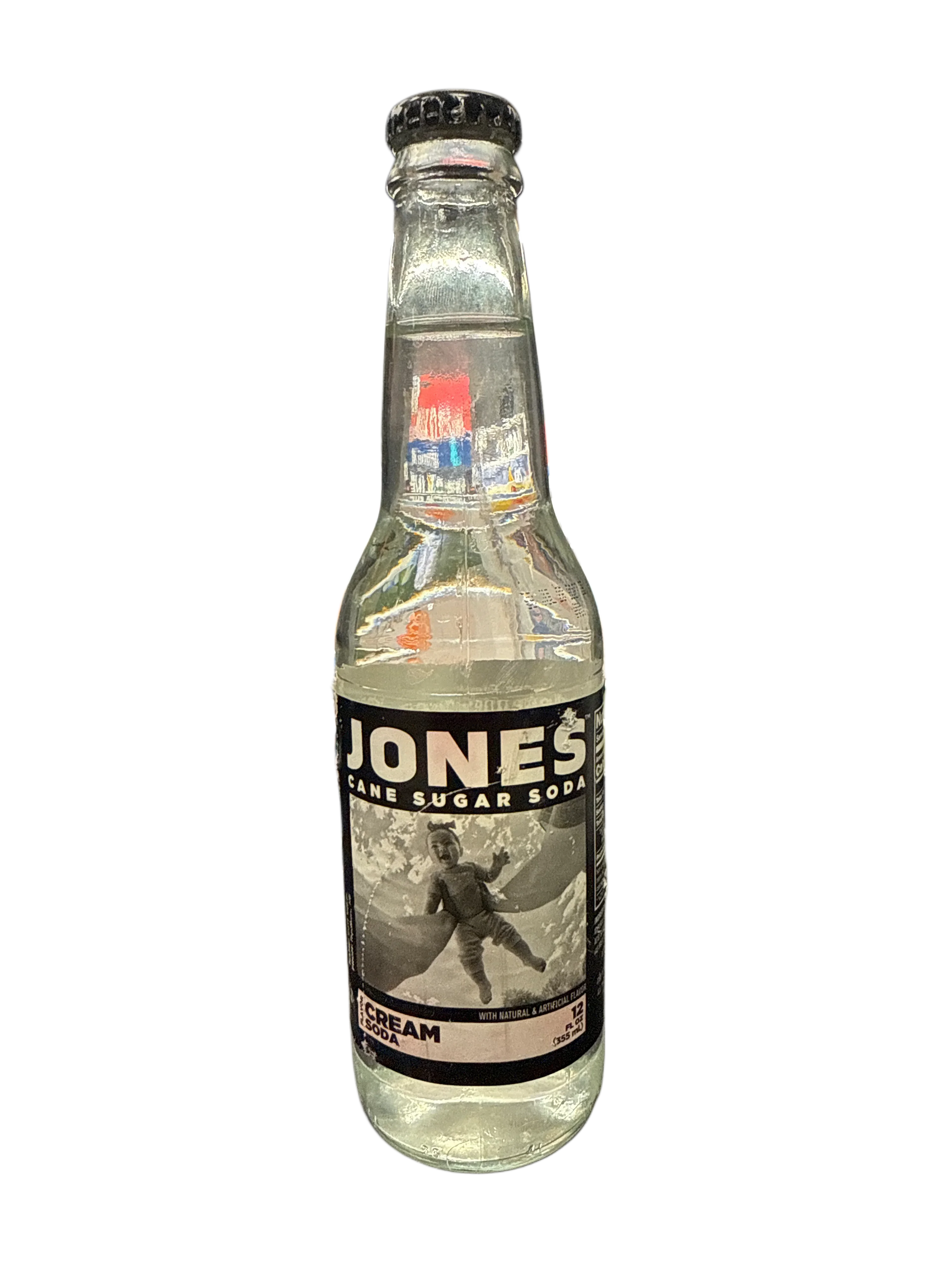 Jones Cream Soda Flavoured Glass Bottle 355ML - Canadian Edition - www.Shopthatapp.com