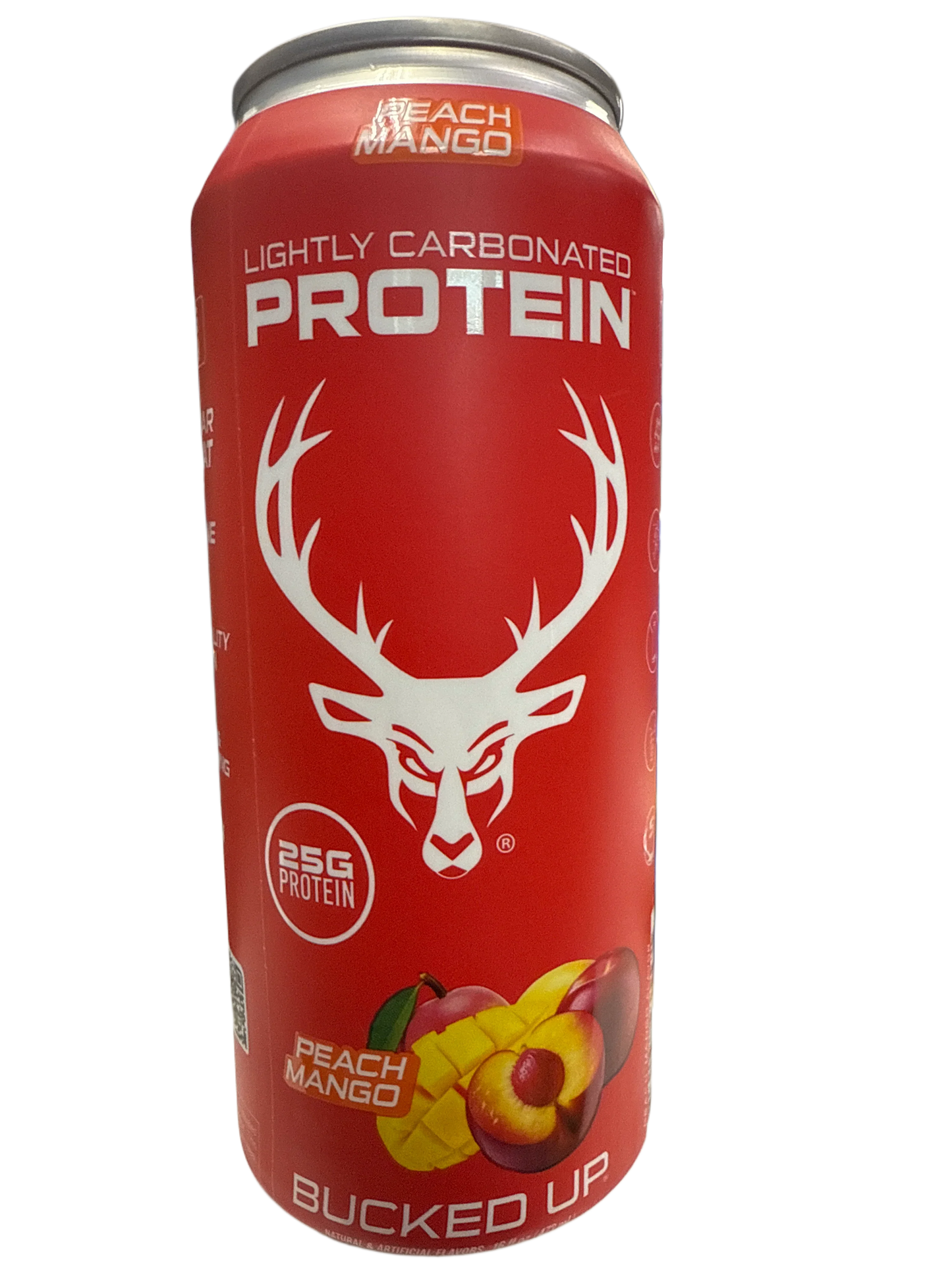 Bucked Up Lightly Carbonated Protein Peach Mango Flavoured 473ML - U.S Edition - www.Shopthatapp.com