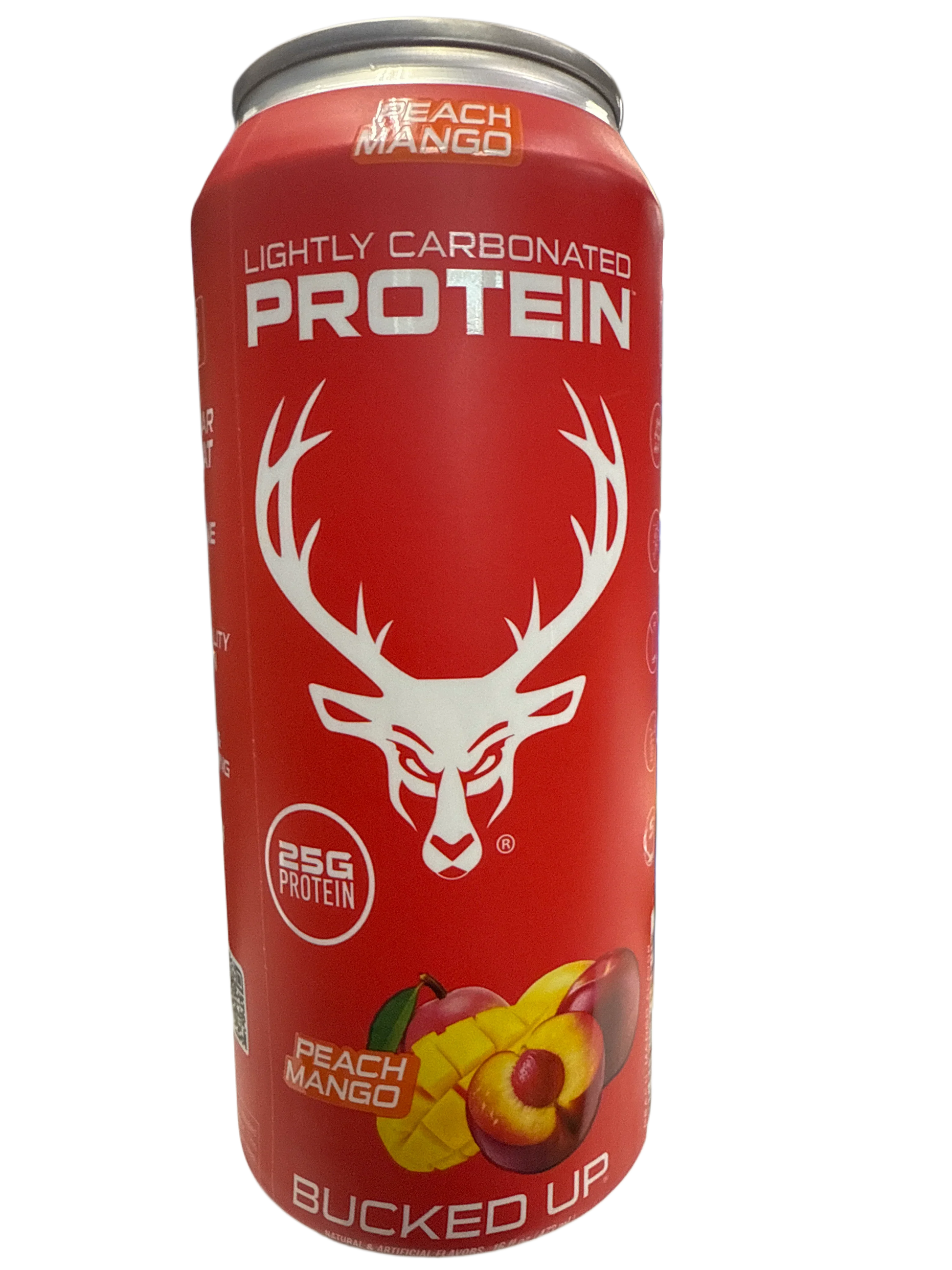 Bucked Up Lightly Carbonated Protein Peach Mango Flavoured 473ML - U.S Edition - www.Shopthatapp.com