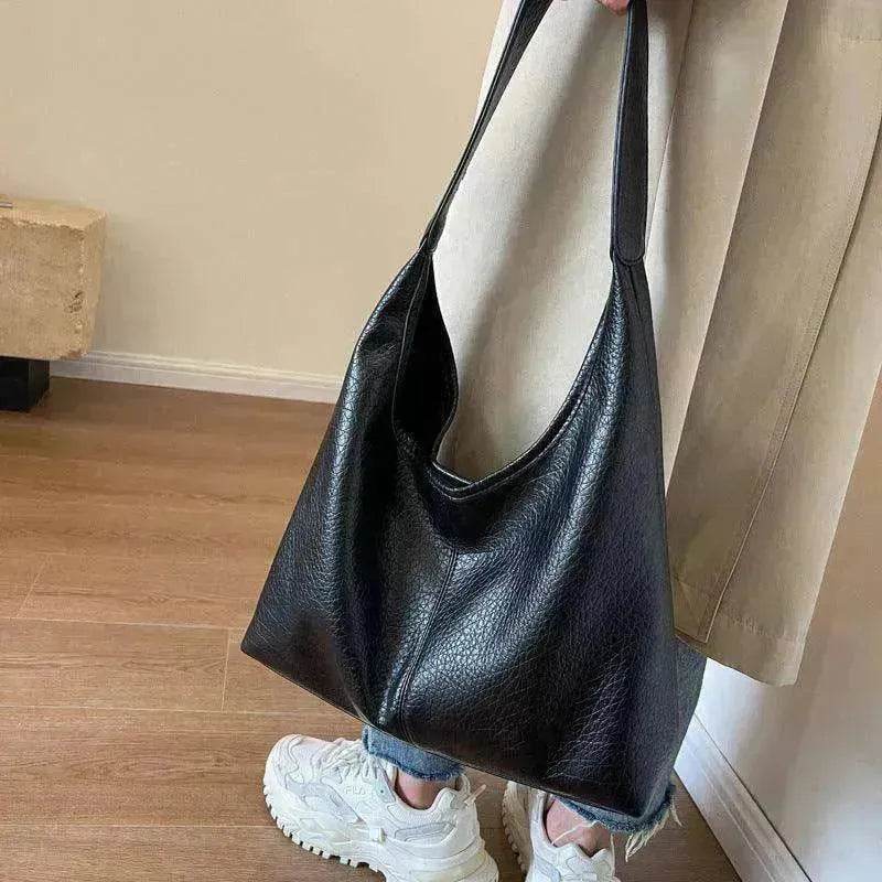 2Pcs Handbags Large Capacity Women's PU Leather Bags + Wallet - www.Shopthatapp.com