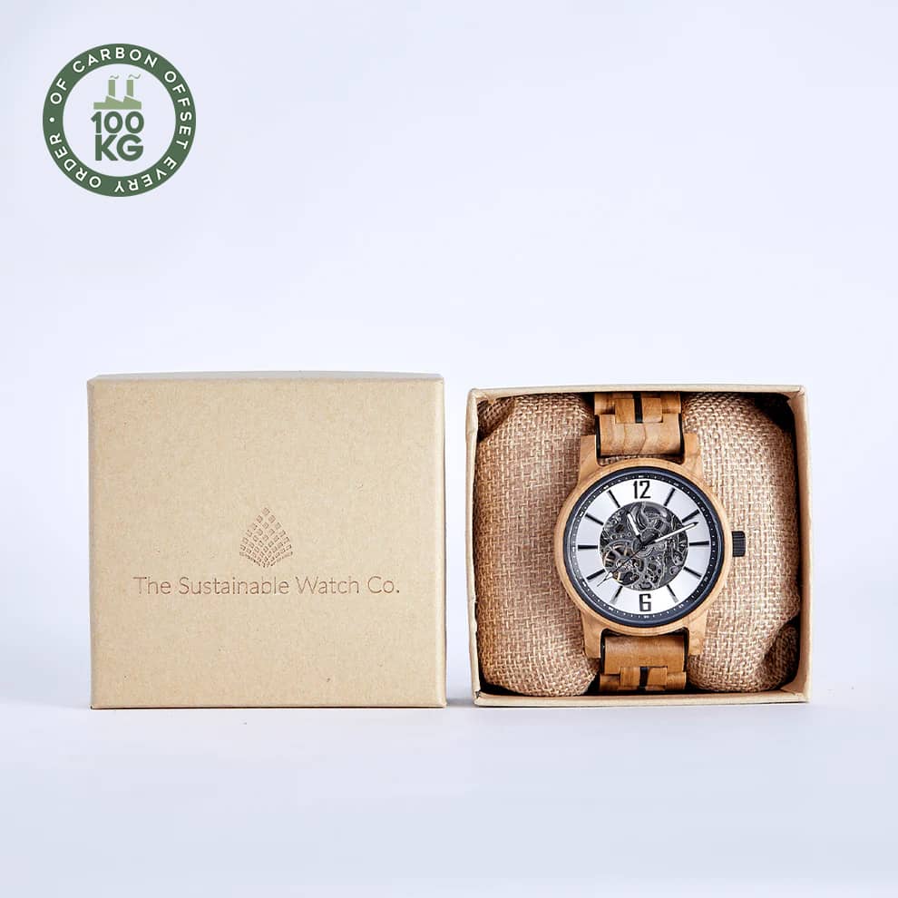 Le Sycamore : Montre en bois pour homme