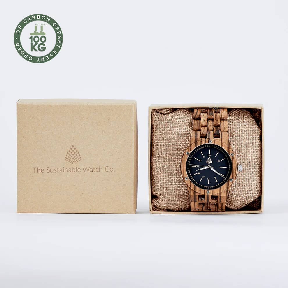 L'If : Montre en bois pour homme