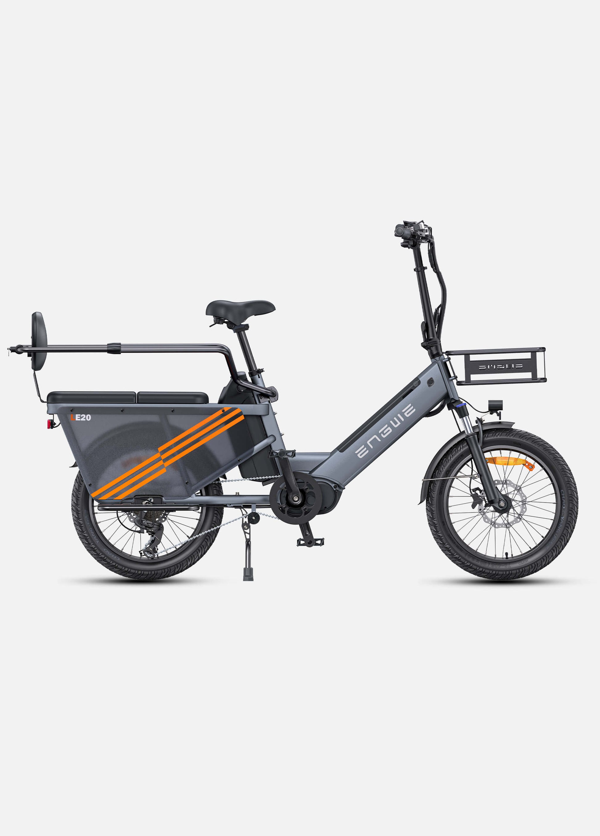 ENGWE LE20 250W Mid-drive Torque sensor Step-Thru Cargo Ebike - www.Shopthatapp.com