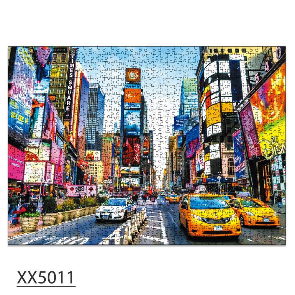 1000-Pc Bustling City Jigsaw Adventure | KidsToyLover - www.Shopthatapp.com