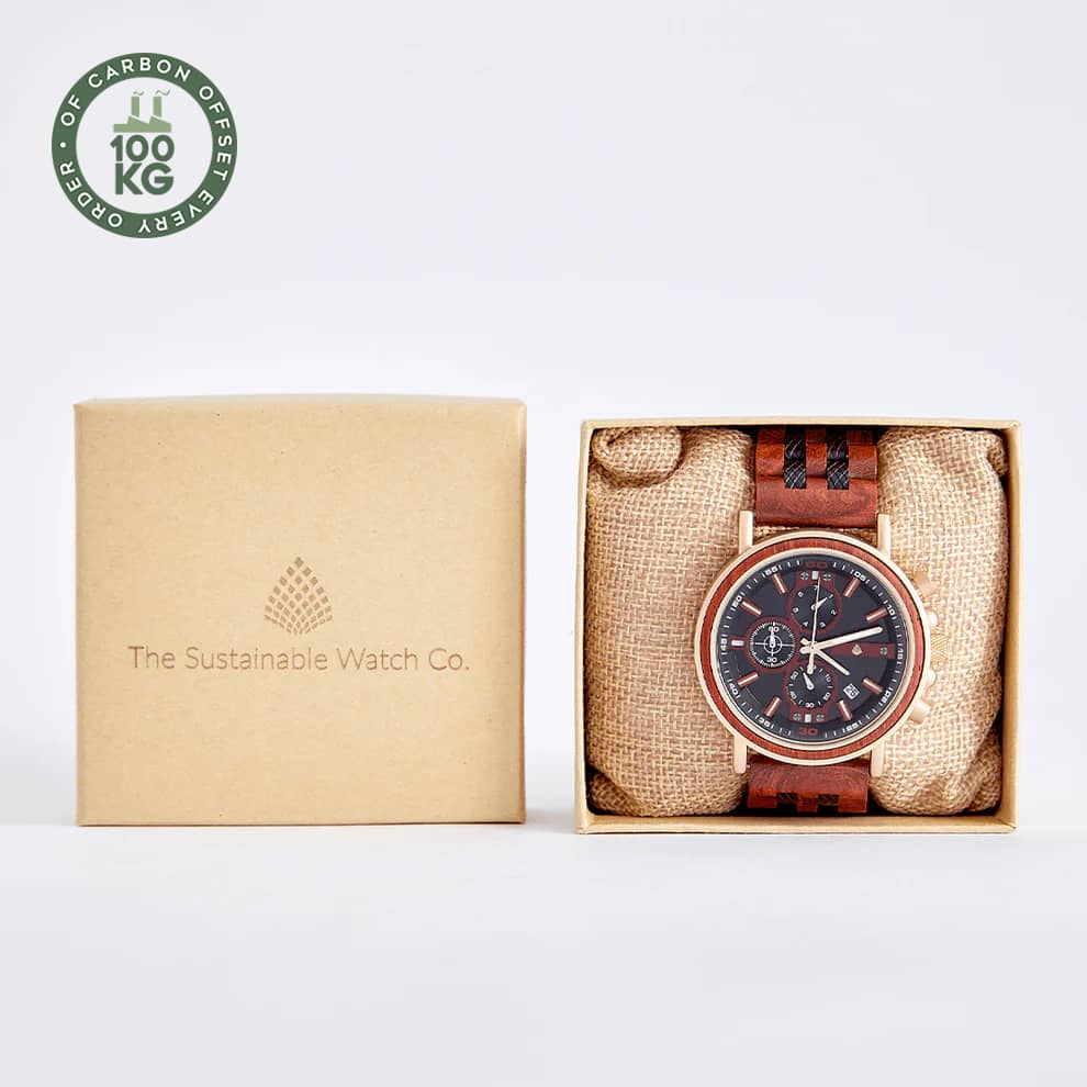 The Redwood: Wood Watch for Men - www.Shopthatapp.com