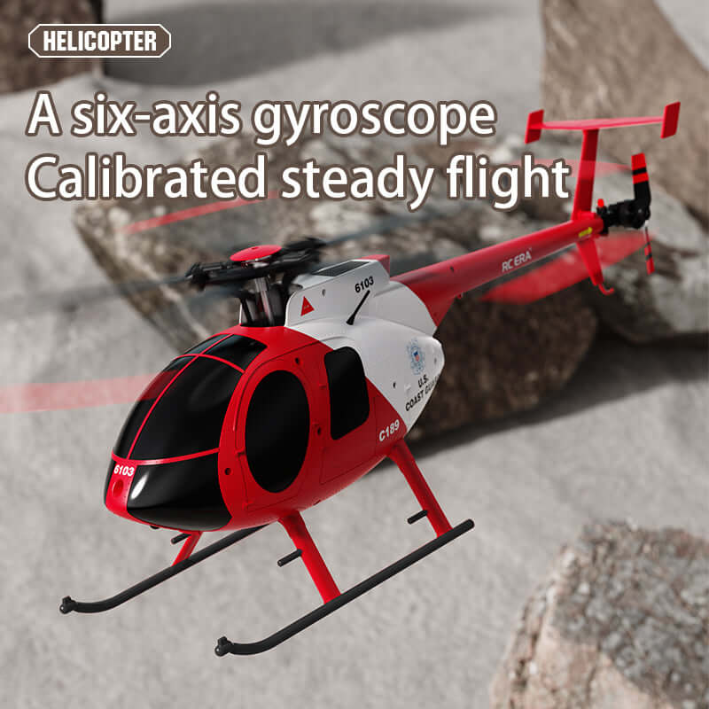 RC ERA C189 Dual Brushless RC Helicopter 1:28 Scale with Gyro and Altitude Hold - www.Shopthatapp.com