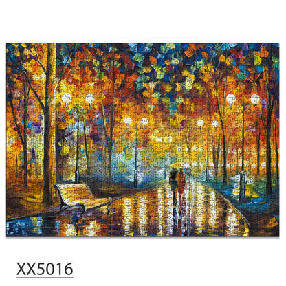 1000-Piece 'Rainy Night' Jigsaw Puzzle | KidsToyLover - www.Shopthatapp.com