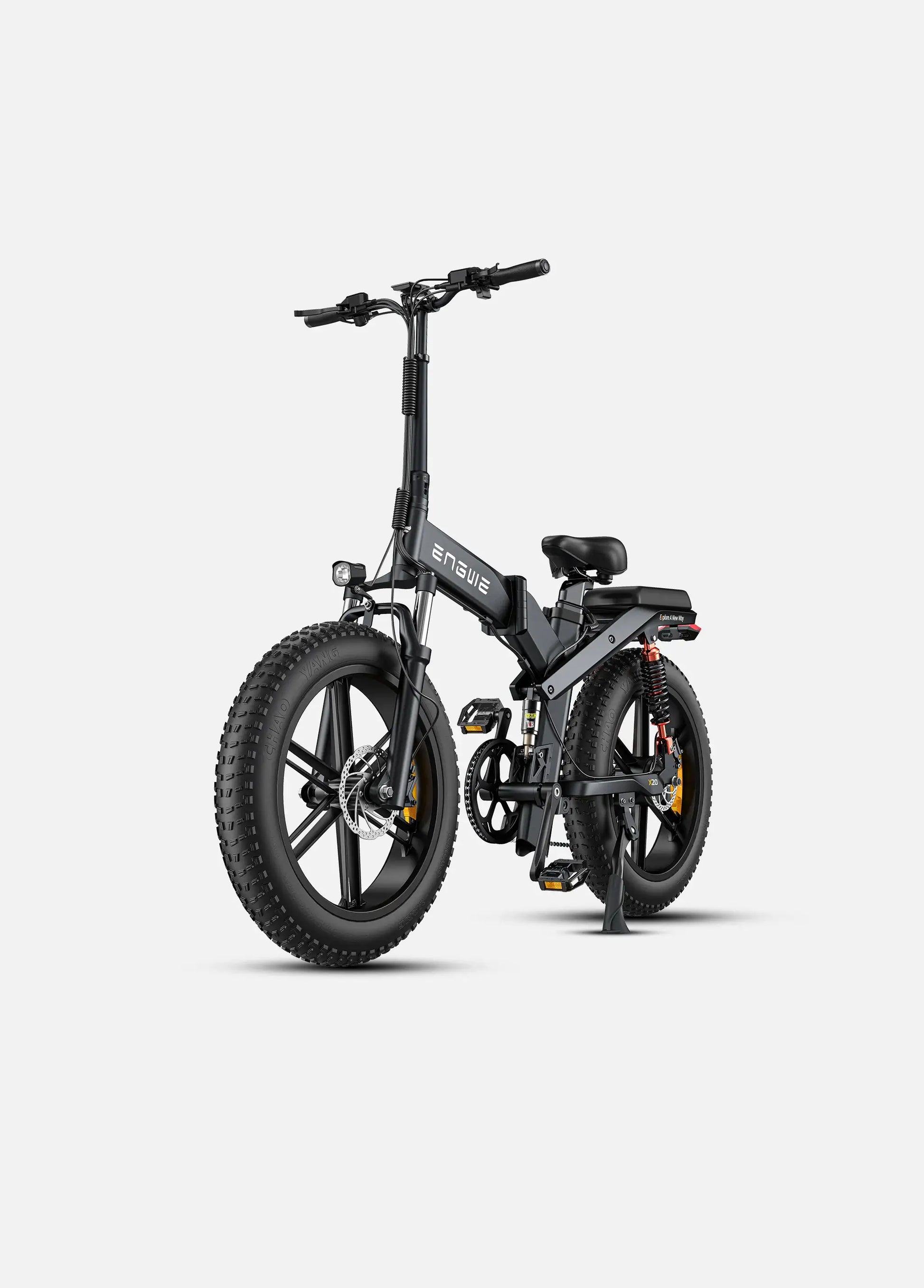 ENGWE X20 25 km/h Triple Suspension 22.2Ah Dual Batteries Foldable E-bike - www.Shopthatapp.com