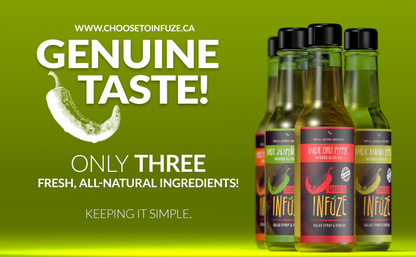 4 Pack Mini Mixed Infused Olive Oils 60 ml (2 oz) each