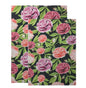 2-Piece Set Peonies Please Sure Grip Kitchen Towels - www.Shopthatapp.com