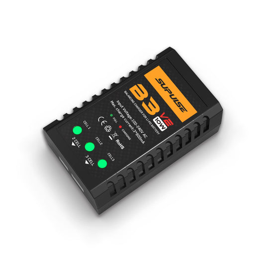 SUPULSE B3 V2 LiPo Battery Balance Charger 2S 3S 7.4V 11.1V for RC Models - www.Shopthatapp.com