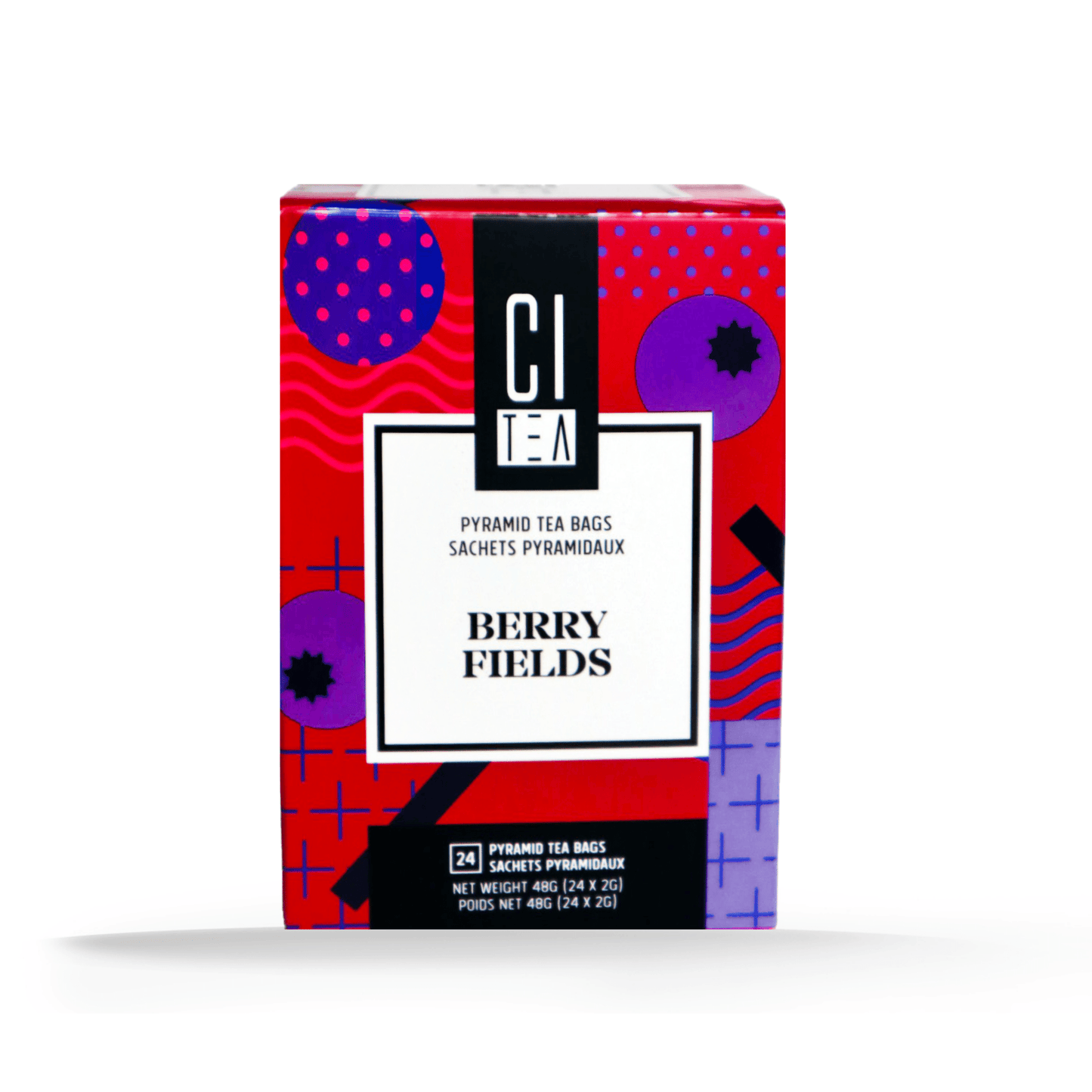 Berry Fields, Berry Tea Pyramid Tea Bags - www.Shopthatapp.com
