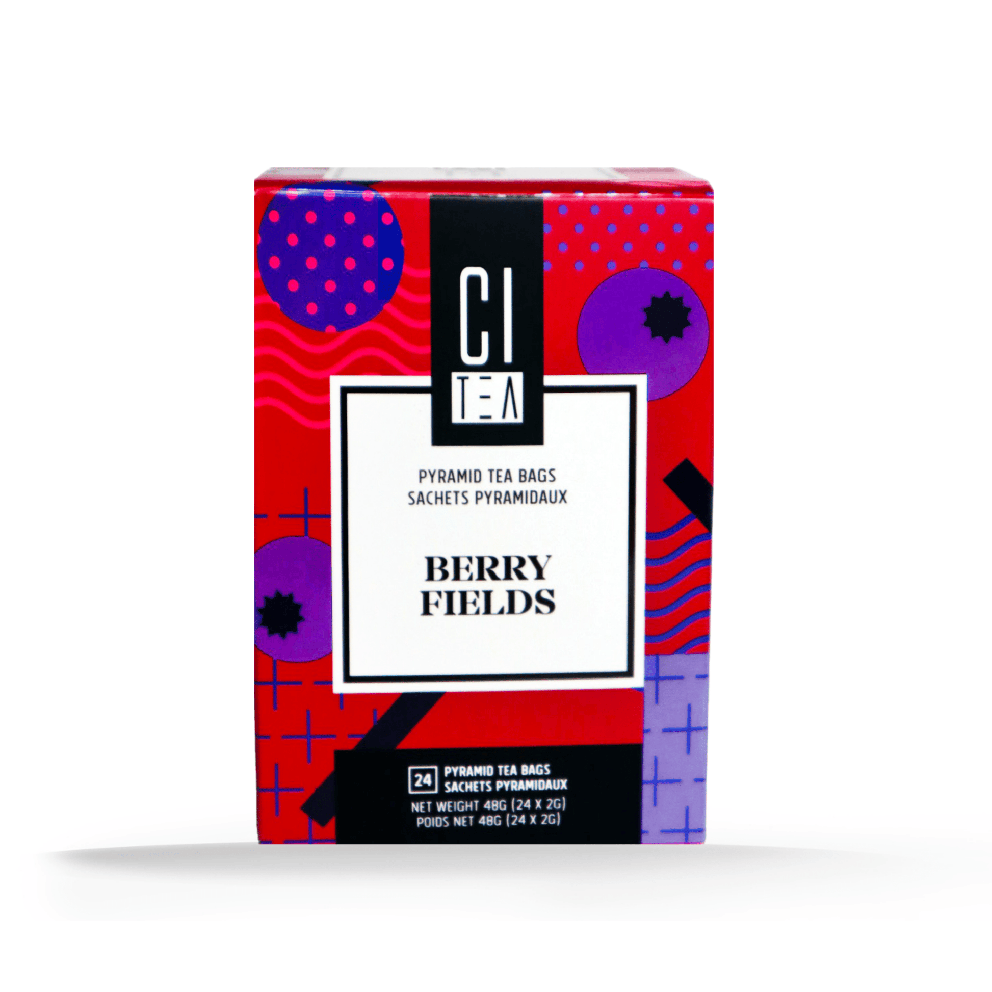 Berry Fields, Berry Tea Pyramid Tea Bags - www.Shopthatapp.com