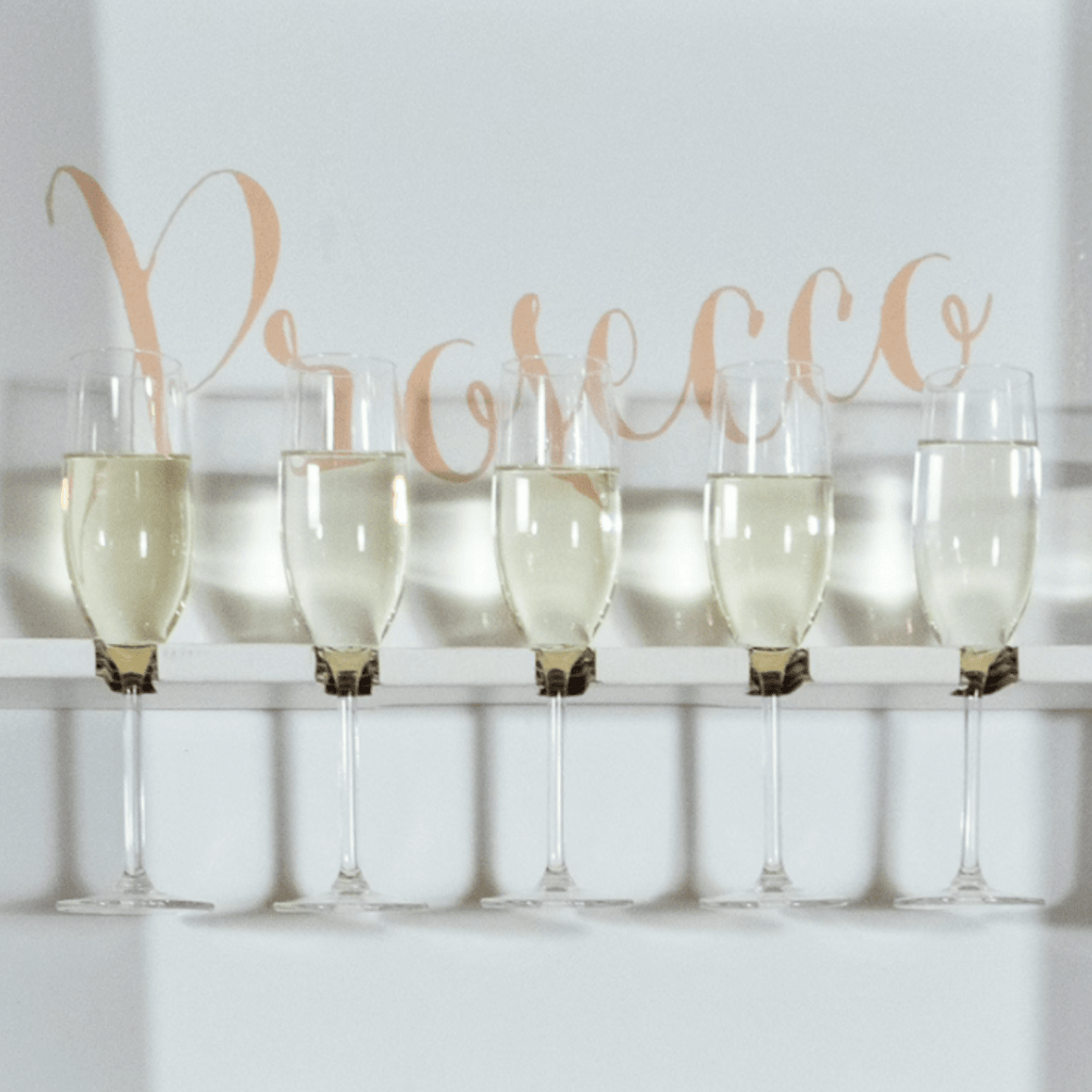 Bubbly Champagne Wall - www.Shopthatapp.com