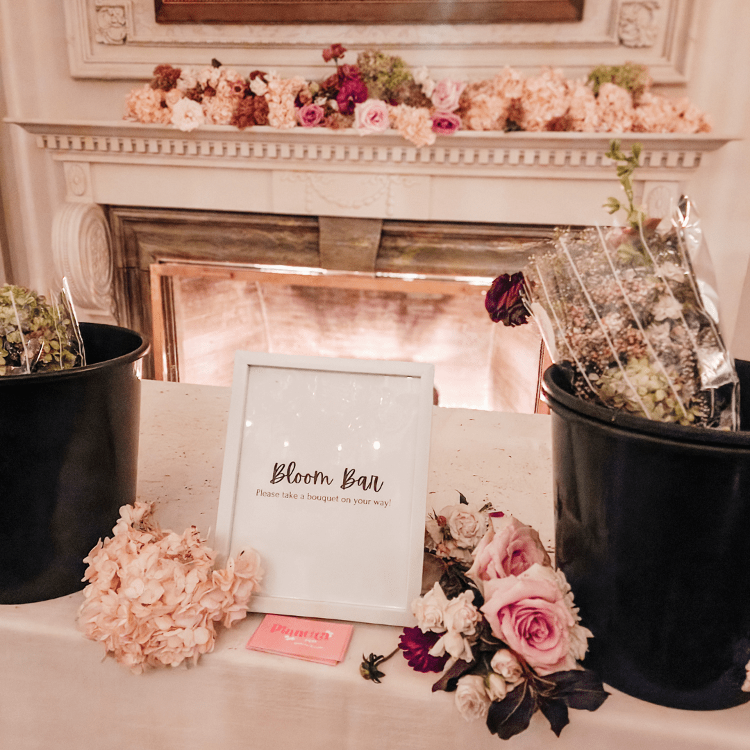 Des fleurs aux bouquets